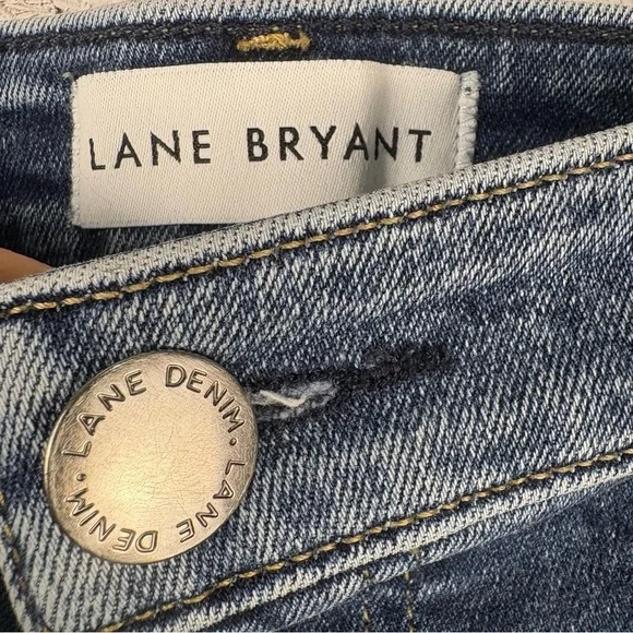 Lane Bryant Flex Magic Waistband Signature Fit Mid-Rise Boyfriend Sz 16 Jeans - Picture 6 of 13